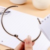 image:imageMr Pen Loose Leaf Binder Book Rings 2 Inch 20 Pack  Metal Binder Rings for Index Cards Keychains School Home Office SilverSilver