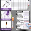 image:imageMr Pen Magnetic Dry Erase Chore Chart for Fridge  11x14 Daily Chore Chart 6x Fine Point Markers 9x7 Meal Plan Dry Erase for Multiple Kids Teens and Adults