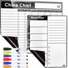 image:imageMr Pen Magnetic Dry Erase Chore Chart for Fridge  11x14 Daily Chore Chart 6x Fine Point Markers 9x7 Meal Plan Dry Erase for Multiple Kids Teens and Adults