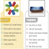 image:imageMr Pen Magnetic Dry Erase Erasers 4 x 2 8 Pack Assorted Colors  Magnetic Whiteboard Dry Erase Erasers Bulk for Kids Teachers Students and Classroom SuppliesVibrant