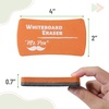 image:imageMr Pen Magnetic Dry Erase Erasers 4 x 2 8 Pack Assorted Colors  Magnetic Whiteboard Dry Erase Erasers Bulk for Kids Teachers Students and Classroom SuppliesEarthy