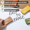 image:imageMr Pen Magnetic Dry Erase Erasers 4 x 2 8 Pack Assorted Colors  Magnetic Whiteboard Dry Erase Erasers Bulk for Kids Teachers Students and Classroom SuppliesEarthy