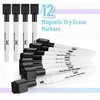 image:imageMr Pen Magnetic Dry Erase Markers 12 Pack Black  Fine Tip Markers with BuiltIn Magnet amp Eraser Low Odor Quick Dry for Whiteboards Office School amp HomeBlack