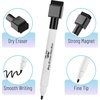 image:imageMr Pen Magnetic Dry Erase Markers 12 Pack Black  Fine Tip Markers with BuiltIn Magnet amp Eraser Low Odor Quick Dry for Whiteboards Office School amp HomeBlack