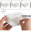 image:imageMr Pen Magnetic Marker Holder White  Magnetic Dry Erase Marker Holder with 6 Colorful Markers Whiteboard Marker Holder White Board Organizer