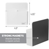 image:imageMr Pen Magnetic Marker Holder White  Magnetic Dry Erase Marker Holder with 6 Colorful Markers Whiteboard Marker Holder White Board Organizer