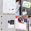 image:imageMr Pen Magnetic Marker Holder White  Magnetic Dry Erase Marker Holder with 6 Colorful Markers Whiteboard Marker Holder White Board Organizer