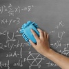 image:imageMr Pen Magnetic Microfiber Shag Whiteboard Erasers 4 x 6 4 Pack  Dual Surface Washable Large Dry Erase Board Cleaner for Chalk Marker Classroom Office HomeGray  Blue  Pink