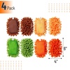 image:imageMr Pen Magnetic Microfiber Shag Whiteboard Erasers 4 x 6 4 Pack  Dual Surface Washable Large Dry Erase Board Cleaner for Chalk Marker Classroom Office HomeVintage