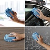 image:imageMr Pen Magnetic Microfiber Shag Whiteboard Erasers 4 x 6 4 Pack  Dual Surface Washable Large Dry Erase Board Cleaner for Chalk Marker Classroom Office HomeViolet  Blue