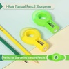 image:imageMr Pen Manual Pencil Sharpener amp Eraser 6 Pack 2in1 Manual Sharpeners  Multicolored Sharpener with Eraser Fun Stationery Back to School Supplies Classroom Rewards Birthday Party Favors