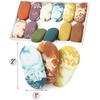 image:imageMr Pen Marble Pencil Erasers 12 Pack 1 x 2  Soft Rubber Marble Pencil Erasers for School Office Art Sketching Homework Exams Clean SmudgeFree CorrectionEarthy
