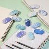 image:imageMr Pen Marble Pencil Erasers 12 Pack 1 x 2  Soft Rubber Marble Pencil Erasers for School Office Art Sketching Homework Exams Clean SmudgeFree CorrectionOcean Breeze