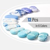 image:imageMr Pen Marble Pencil Erasers 12 Pack 1 x 2  Soft Rubber Marble Pencil Erasers for School Office Art Sketching Homework Exams Clean SmudgeFree CorrectionOcean Breeze