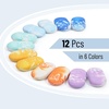 image:imageMr Pen Marble Pencil Erasers 12 Pack 1 x 2  Soft Rubber Marble Pencil Erasers for School Office Art Sketching Homework Exams Clean SmudgeFree CorrectionWinter