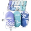 image:imageMr Pen Marble Pencil Erasers 12 Pack 1 x 2  Soft Rubber Marble Pencil Erasers for School Office Art Sketching Homework Exams Clean SmudgeFree CorrectionOcean Breeze