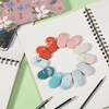 image:imageMr Pen Marble Pencil Erasers 12 Pack 1 x 2  Soft Rubber Marble Pencil Erasers for School Office Art Sketching Homework Exams Clean SmudgeFree CorrectionCoral Ocean