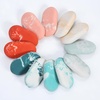 image:imageMr Pen Marble Pencil Erasers 12 Pack 1 x 2  Soft Rubber Marble Pencil Erasers for School Office Art Sketching Homework Exams Clean SmudgeFree CorrectionCoral Ocean