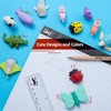 image:imageMr Pen Mini Animal Pencil Erasers Toy Set 30 pcs 10 Design  3D Mini Puzzle Erasers Toys for Kids Reward Party Favors NonToxic amp Safe for Children LatexFree