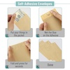image:imageMr Pen Money Envelopes for Cash 65 x 35 100 Pack Kraft Paper  SelfAdhesive Bulk Cash Envelopes for Budgeting Money and Coin Saving Check Budget Small Item OrganizingBrown