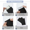image:imageMr Pen Money Envelopes for Cash 65 x 35 100 Pack Kraft Paper  SelfAdhesive Bulk Cash Envelopes for Budgeting Money and Coin Saving Check Budget Small Item OrganizingBlack