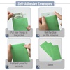 image:imageMr Pen Money Envelopes for Cash 65 x 35 100 Pack Kraft Paper  SelfAdhesive Bulk Cash Envelopes for Budgeting Money and Coin Saving Check Budget Small Item OrganizingGreen Shades