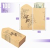 image:imageMr Pen Money Envelopes for Cash 65 x 35 100 Pack Kraft Paper  SelfAdhesive Bulk Cash Envelopes for Budgeting Money and Coin Saving Check Budget Small Item OrganizingNatural Gift Design
