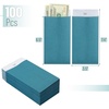 image:imageMr Pen Money Envelopes for Cash 65 x 35 100 Pack Kraft Paper  SelfAdhesive Bulk Cash Envelopes for Budgeting Money and Coin Saving Check Budget Small Item OrganizingTeal
