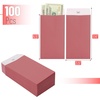 image:imageMr Pen Money Envelopes for Cash 65 x 35 100 Pack Kraft Paper  SelfAdhesive Bulk Cash Envelopes for Budgeting Money and Coin Saving Check Budget Small Item OrganizingRed Clay