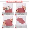 image:imageMr Pen Money Envelopes for Cash 65 x 35 100 Pack Kraft Paper  SelfAdhesive Bulk Cash Envelopes for Budgeting Money and Coin Saving Check Budget Small Item OrganizingRed Clay