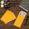image:imageMr Pen Money Envelopes for Cash 65 x 35 100 Pack Kraft Paper  SelfAdhesive Bulk Cash Envelopes for Budgeting Money and Coin Saving Check Budget Small Item OrganizingYellow