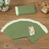 image:imageMr Pen Money Envelopes for Cash 65 x 35 100 Pack Kraft Paper  SelfAdhesive Bulk Cash Envelopes for Budgeting Money and Coin Saving Check Budget Small Item OrganizingMisty Sage