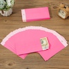 image:imageMr Pen Money Envelopes for Cash 65 x 35 100 Pack Kraft Paper  SelfAdhesive Bulk Cash Envelopes for Budgeting Money and Coin Saving Check Budget Small Item OrganizingLight Pink
