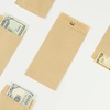 image:imageMr Pen Money Envelopes for Cash 65 x 35 100 Pack Kraft Paper  SelfAdhesive Bulk Cash Envelopes for Budgeting Money and Coin Saving Check Budget Small Item OrganizingBrown