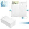 image:imageMr Pen Money Envelopes for Cash 65 x 35 100 Pack Kraft Paper  SelfAdhesive Bulk Cash Envelopes for Budgeting Money and Coin Saving Check Budget Small Item OrganizingWhite