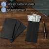 image:imageMr Pen Money Envelopes for Cash 65 x 35 100 Pack Kraft Paper  SelfAdhesive Bulk Cash Envelopes for Budgeting Money and Coin Saving Check Budget Small Item OrganizingBlack