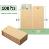image:imageMr Pen Money Envelopes for Cash 65 x 35 100 Pack Kraft Paper  SelfAdhesive Bulk Cash Envelopes for Budgeting Money and Coin Saving Check Budget Small Item OrganizingBrown