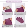 image:imageMr Pen Money Envelopes for Cash 65 x 35 100 Pack Kraft Paper  SelfAdhesive Bulk Cash Envelopes for Budgeting Money and Coin Saving Check Budget Small Item OrganizingPurple