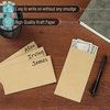 image:imageMr Pen Money Envelopes for Cash 65 x 35 100 Pack Kraft Paper  SelfAdhesive Bulk Cash Envelopes for Budgeting Money and Coin Saving Check Budget Small Item OrganizingBrown
