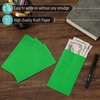 image:imageMr Pen Money Envelopes for Cash 65 x 35 100 Pack Kraft Paper  SelfAdhesive Bulk Cash Envelopes for Budgeting Money and Coin Saving Check Budget Small Item OrganizingGreen