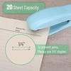 image:imageMr Pen Office Stapler with Staples 2 Pack 200 Staples 14  20 Sheet Capacity Desktop Stapler for Students Office Supplies Ergonomic Design for Comfortable Use JamFreeBlue