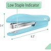 image:imageMr Pen Office Stapler with Staples 2 Pack 200 Staples 14  20 Sheet Capacity Desktop Stapler for Students Office Supplies Ergonomic Design for Comfortable Use JamFreeBlue