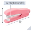image:imageMr Pen Office Stapler with Staples 2 Pack 200 Staples 14  20 Sheet Capacity Desktop Stapler for Students Office Supplies Ergonomic Design for Comfortable Use JamFreePink