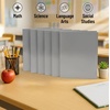 image:imageMr Pen Paper Folders with Pockets 6 pcs Silver  Glossy Laminated Letter Size Two Pocket Folder