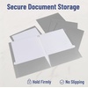 image:imageMr Pen Paper Folders with Pockets 6 pcs Silver  Glossy Laminated Letter Size Two Pocket Folder