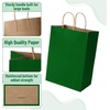 image:imageMr Pen Paper Gift Bags with Handles 32 Pack 76 x 47 x 106  Medium Kraft Paper Bags with Handles Bulk Ideal for Gifts Weddings Baby Showers Birthdays Shopping Party FavorMeadow Green