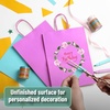 image:imageMr Pen Paper Gift Bags with Handles 32 Pack 76 x 47 x 106  Medium Kraft Paper Bags with Handles Bulk Ideal for Gifts Weddings Baby Showers Birthdays Shopping Party FavorAssorted Colors