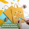 image:imageMr Pen Paper Gift Bags with Handles 32 Pack 76 x 47 x 106  Medium Kraft Paper Bags with Handles Bulk Ideal for Gifts Weddings Baby Showers Birthdays Shopping Party FavorYellow