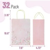 image:imageMr Pen Paper Gift Bags with Handles 32 Pack 76 x 47 x 106  Medium Kraft Paper Bags with Handles Bulk Ideal for Gifts Weddings Baby Showers Birthdays Shopping Party FavorFloral