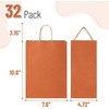 image:imageMr Pen Paper Gift Bags with Handles 32 Pack 76 x 47 x 106  Medium Kraft Paper Bags with Handles Bulk Ideal for Gifts Weddings Baby Showers Birthdays Shopping Party FavorOrange